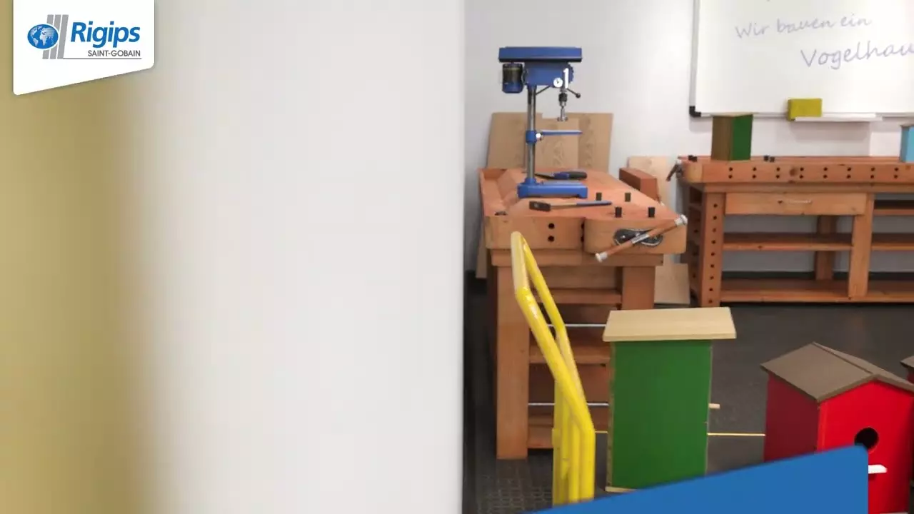Die Hartgipsplatte mit erhöhtem Schallschutz: Rigips Die Harte thumbnail