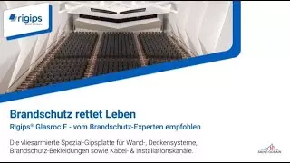 Brandschutz für Wand-/ Deckensysteme, Träger, Stützen , Kabel-/Installationskanäle: Rigips Glasroc F thumbnail