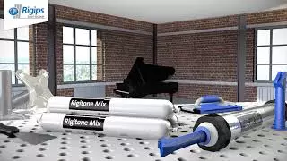 Rigitone Akustikdecken mit Rigitone Mix Spachtelfuge von Rigips thumbnail